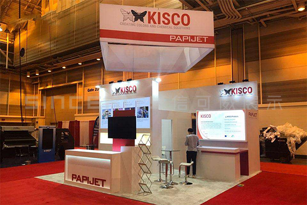 信可威國外展臺設(shè)計(jì)現(xiàn)場圖