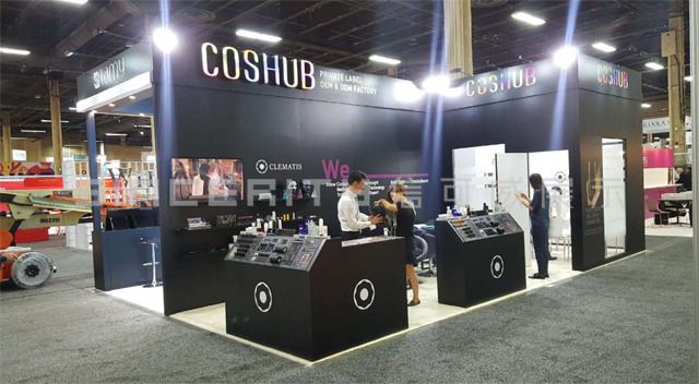 深圳信可威國(guó)外展臺(tái)設(shè)計(jì)現(xiàn)場(chǎng)圖