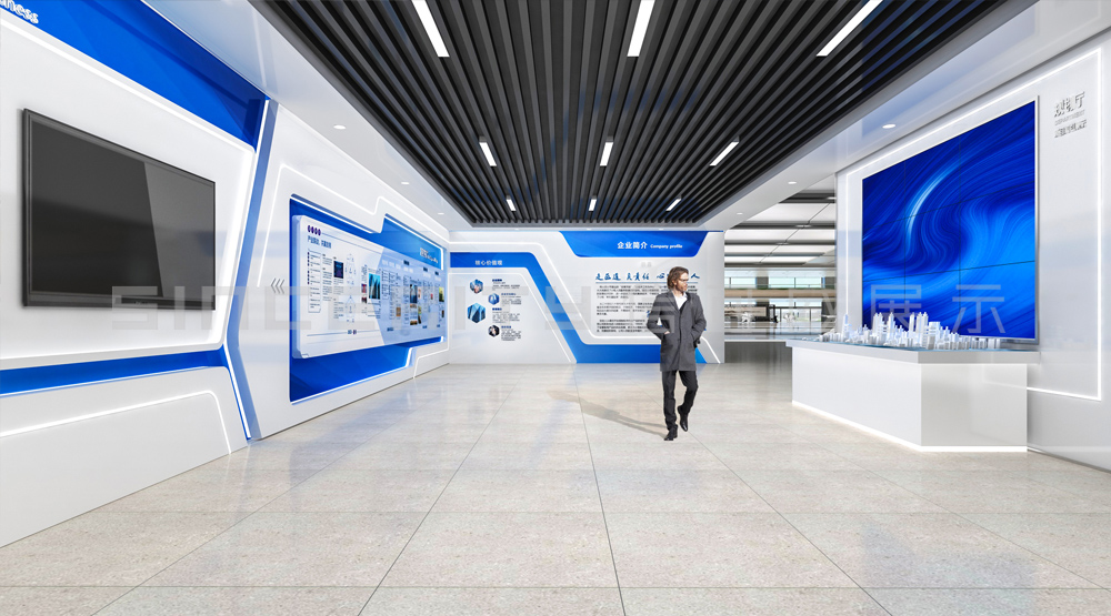 展廳這樣裝修設(shè)計，效果意想不到的好！