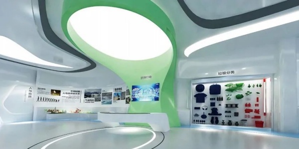 數(shù)字化環(huán)保企業(yè)展廳設(shè)計(jì)