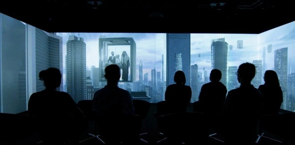 電梯企業(yè)展廳設(shè)計(jì)案例