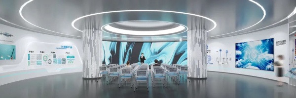 深圳展廳裝修設(shè)計，兩種方案各有千秋