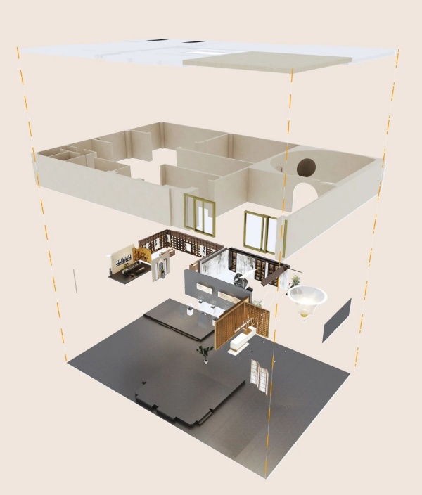 茶展廳設(shè)計案例分享