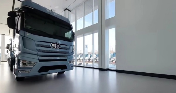 一汽解放重卡展廳設(shè)計(jì)案例分享