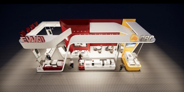 展會設計呈現(xiàn)科技品牌力