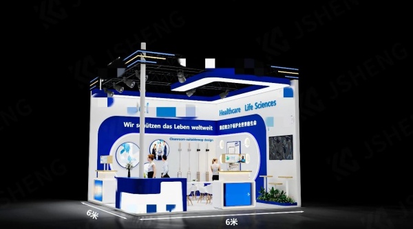 生物工程展臺(tái)設(shè)計(jì)方案