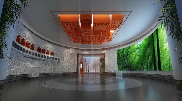 黨建廉政榮譽室村史館法制教育展廳設(shè)計作品
