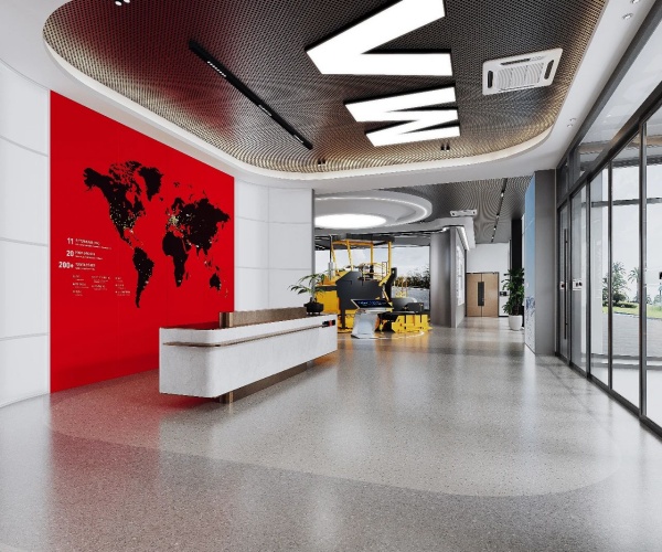 工程機(jī)械展廳設(shè)計(jì)