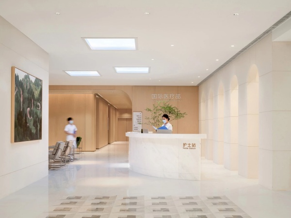 醫(yī)院國際醫(yī)療辦公室展廳設(shè)計