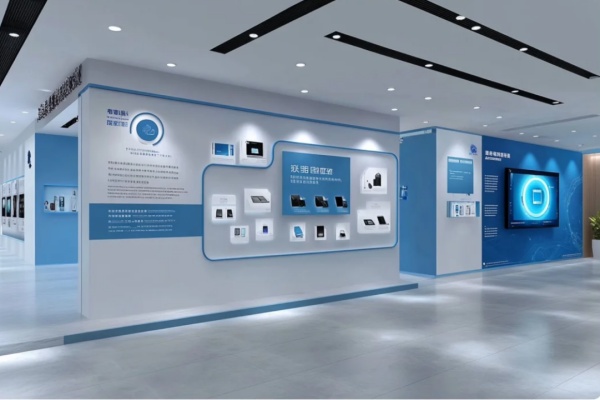 這些企業(yè)展廳把科技感玩明白了