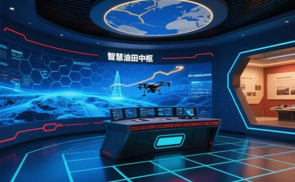 石油會(huì)“開口說話”？這座油田文化展廳讓巖芯數(shù)據(jù)活了！