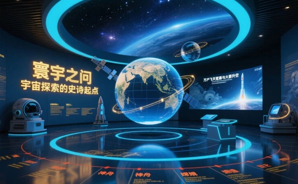 航天工業(yè)展廳設計