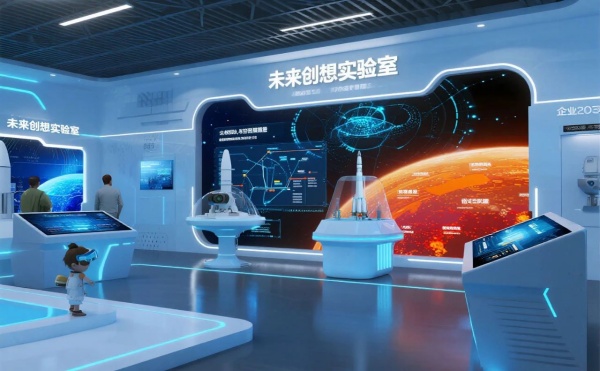 航天工業(yè)展廳設計