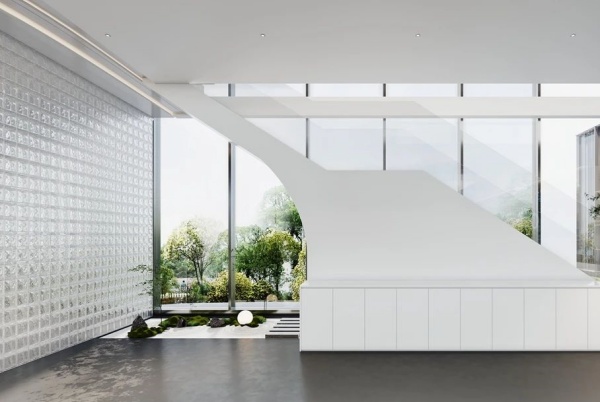 安得智聯(lián)辦公樓中庭展廳設(shè)計 安得智聯(lián)辦公樓中庭展廳設(shè)計