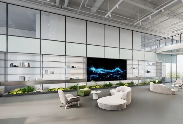 安得智聯(lián)辦公樓中庭展廳設(shè)計 安得智聯(lián)辦公樓中庭展廳設(shè)計