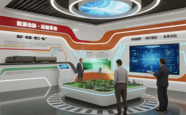 華能煤碳展廳設計