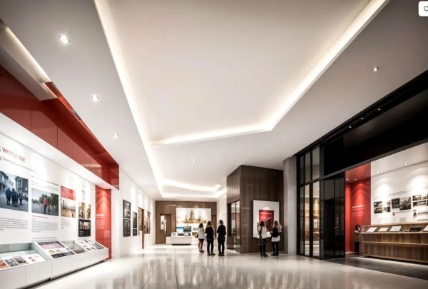 現(xiàn)代黨建展廳開啟黨建新視界