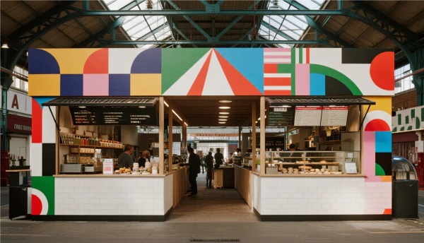 如何設(shè)計(jì)一個(gè)吸引人的美食展廳？