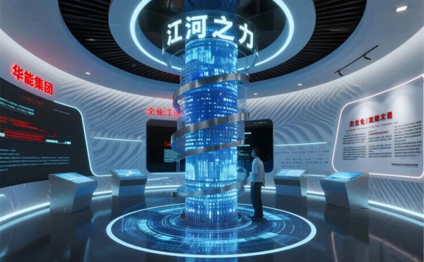 華能環(huán)?？萍颊箯d里能摸到風(fēng)、看到魚(yú)，還能穿越到 2050