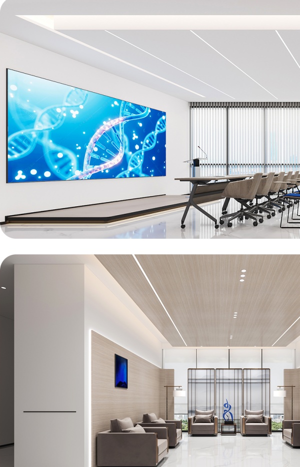 青藍集創(chuàng)醫(yī)療設備展廳設計