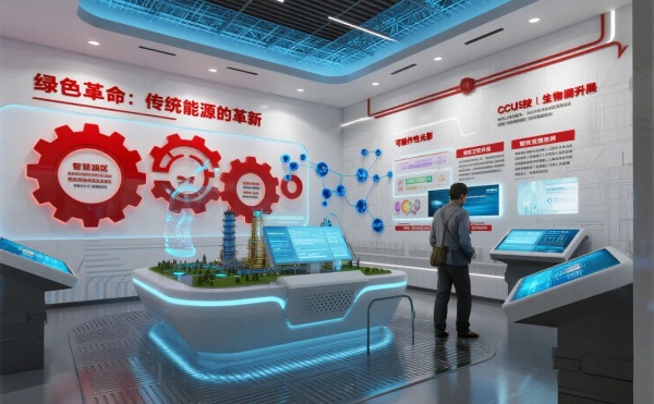 石油新能源展廳設計的“能源大腦”有多強？