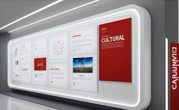 六招秘籍解鎖展廳文化墻設(shè)計(jì)新境界，設(shè)計(jì)感瞬間爆棚！