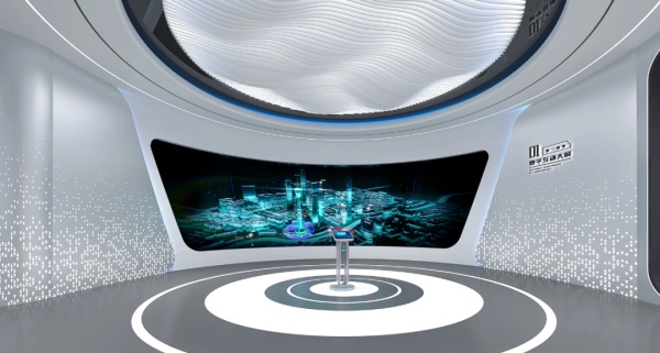 展廳序廳的“互動(dòng)開關(guān)”，開啟沉浸式體驗(yàn)序章