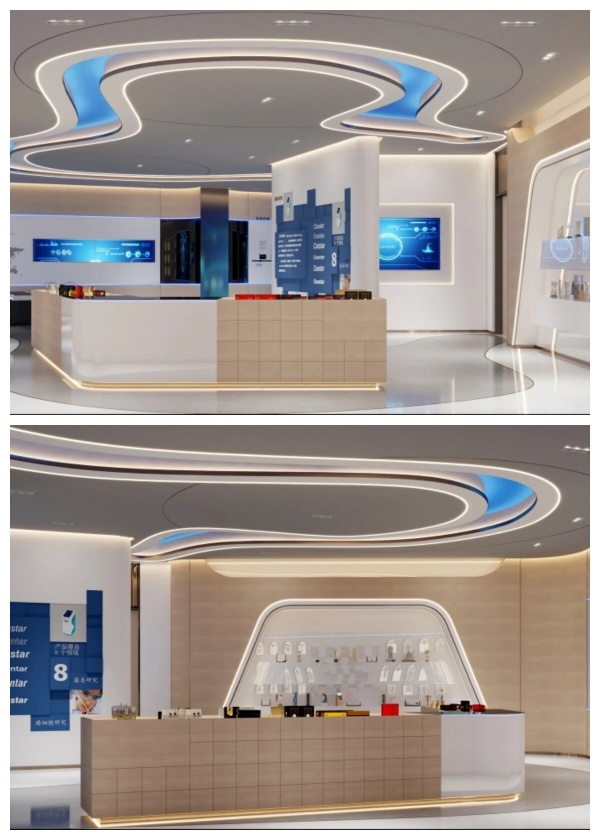 一正藥業(yè)展廳在科技與藝術(shù)交織中，解碼生命健康的未來(lái)圖景