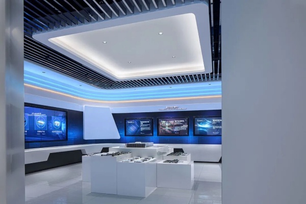 恒為科技上海企業(yè)展廳設計