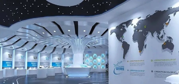 企業(yè)展廳設計方案沉浸式多媒體體驗