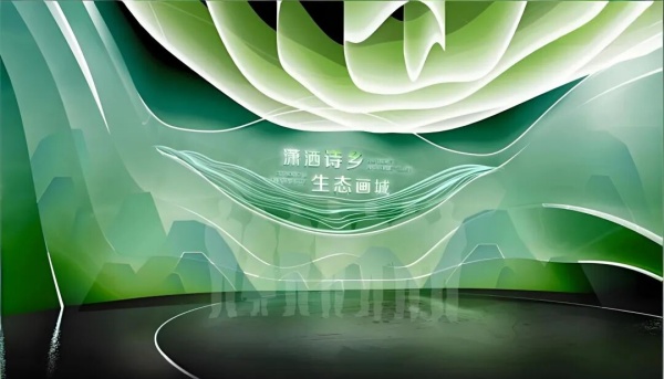 山水主題展館場景設(shè)計(jì)