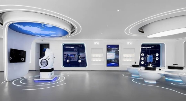 科技感企業(yè)展廳設(shè)計(jì)